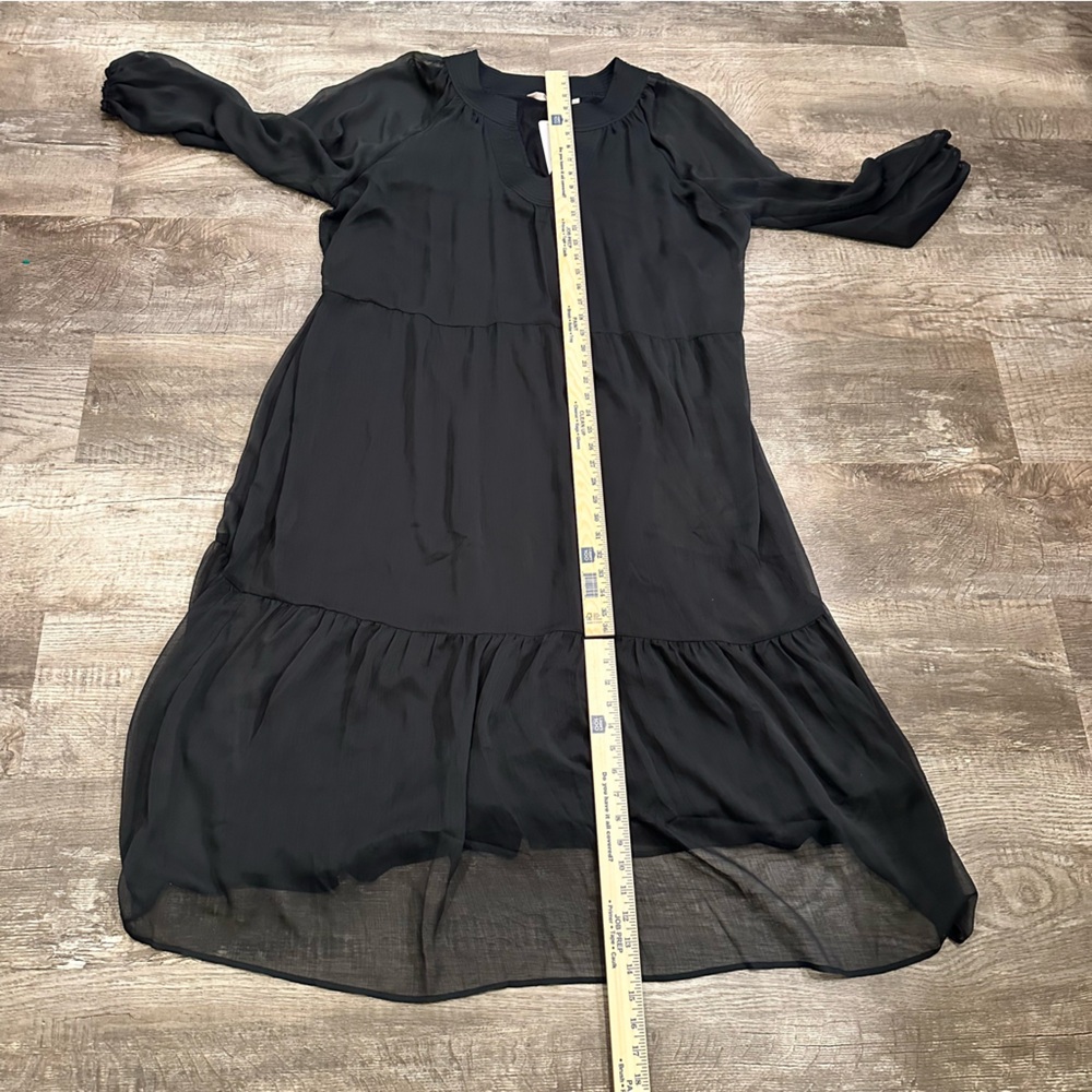 Soft Surroundings Black Long Sleeve Dress - Picture 4 of 9